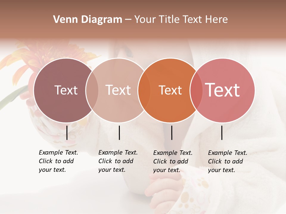 Care Beautiful Baby PowerPoint Template