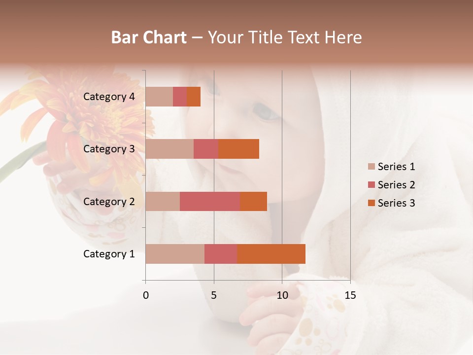Care Beautiful Baby PowerPoint Template