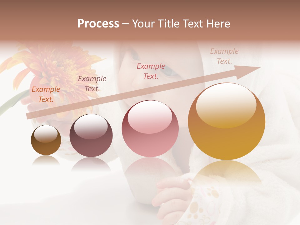 Care Beautiful Baby PowerPoint Template