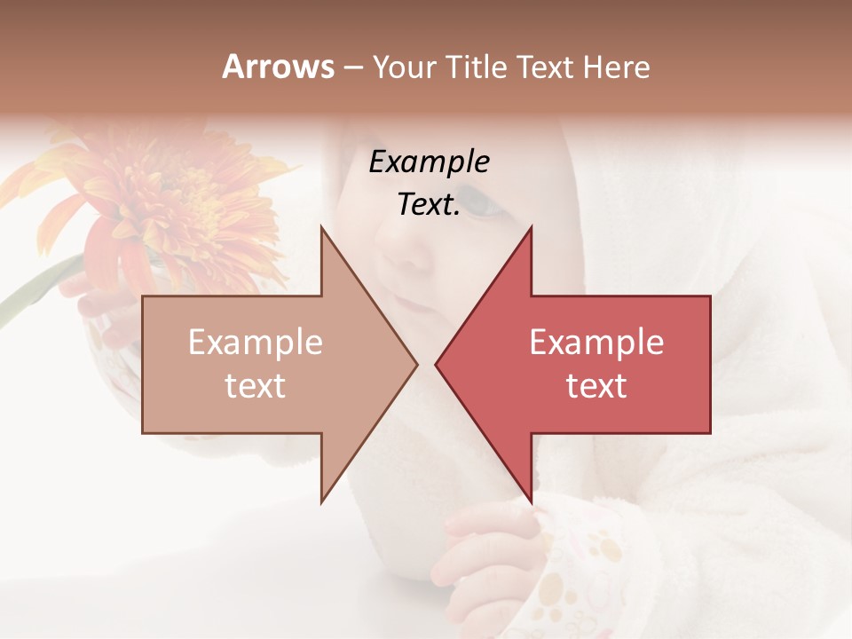 Care Beautiful Baby PowerPoint Template