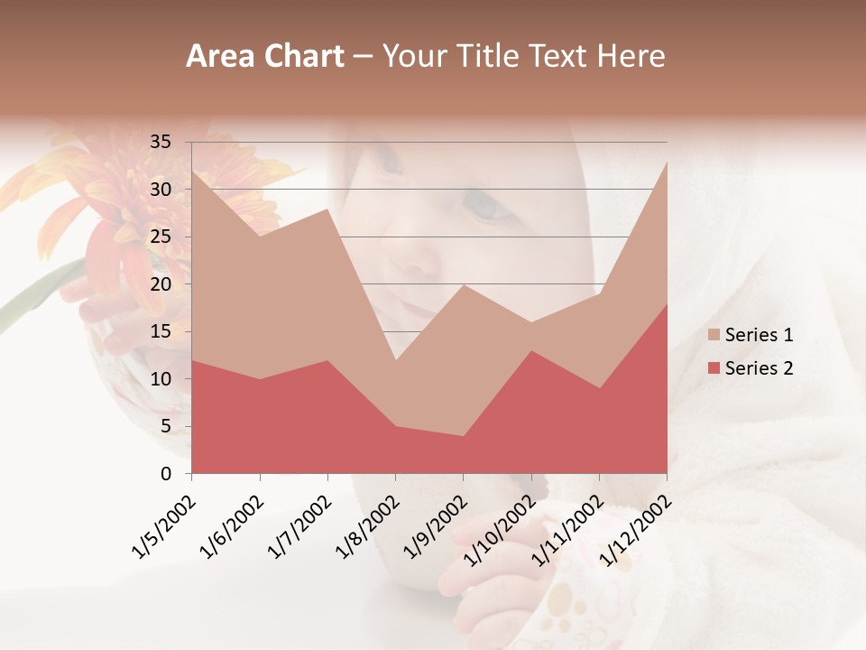 Care Beautiful Baby PowerPoint Template
