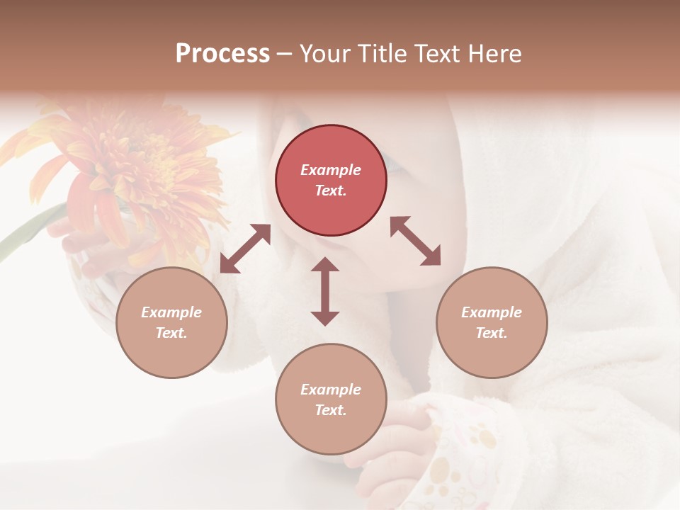 Care Beautiful Baby PowerPoint Template