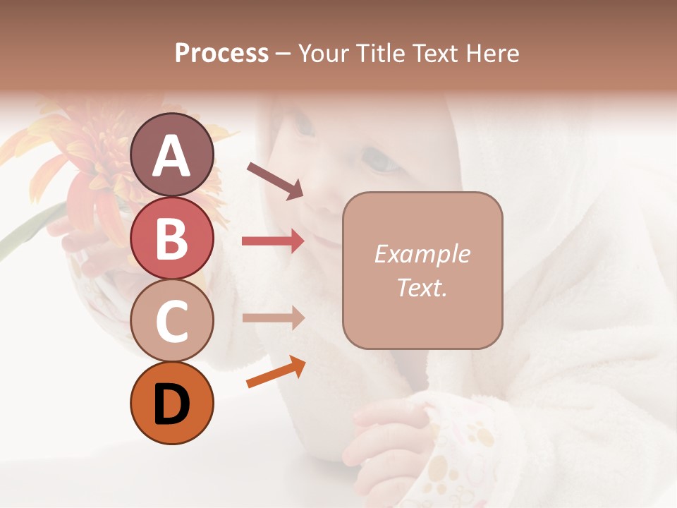 Care Beautiful Baby PowerPoint Template