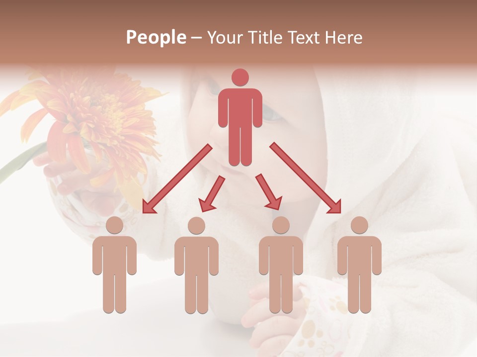 Care Beautiful Baby PowerPoint Template