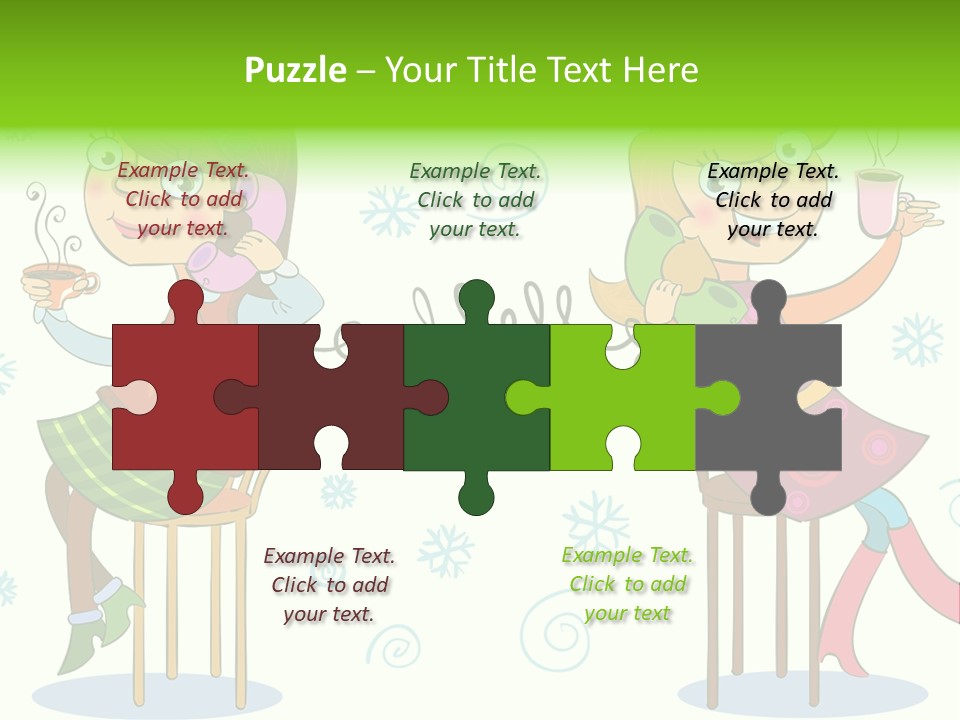 Color Friendly Love PowerPoint Template