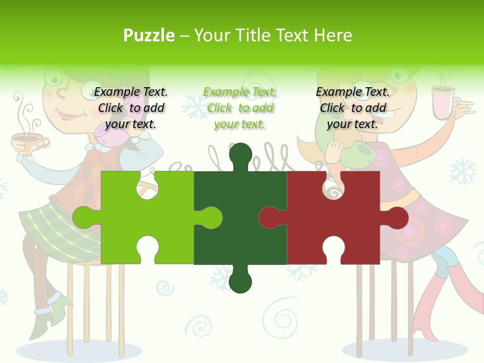 Color Friendly Love PowerPoint Template