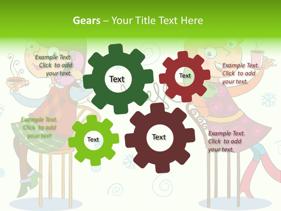 Color Friendly Love PowerPoint Template