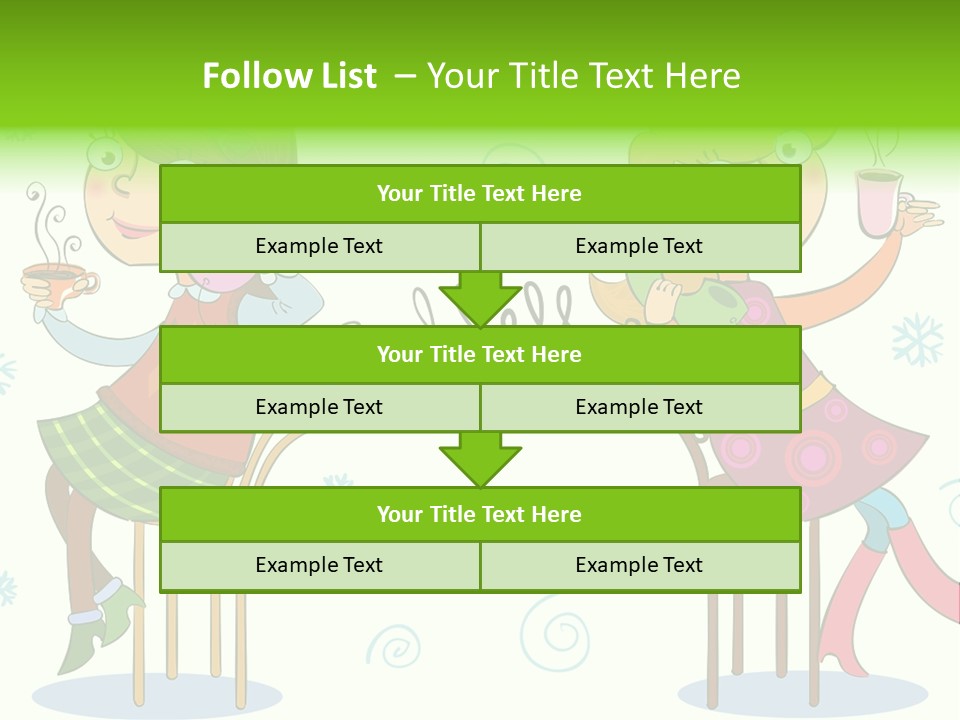 Color Friendly Love PowerPoint Template