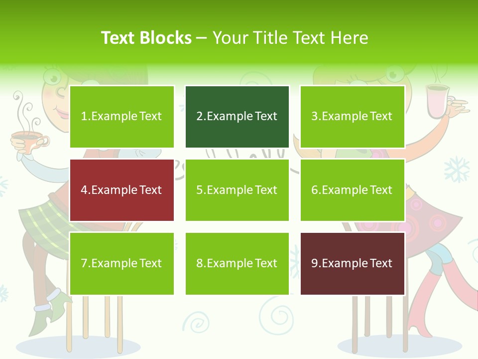 Color Friendly Love PowerPoint Template
