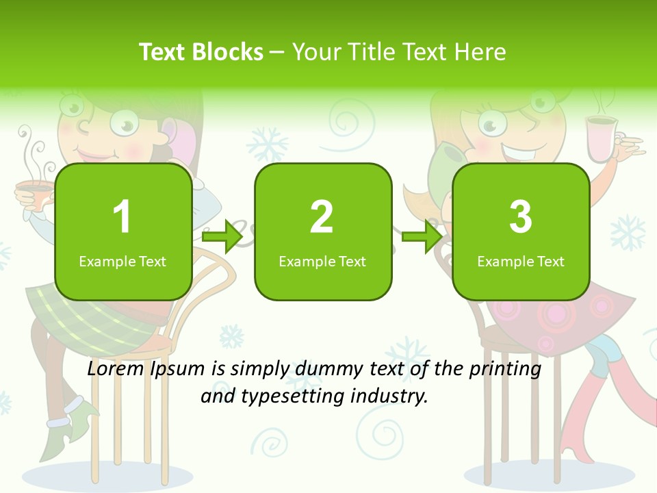 Color Friendly Love PowerPoint Template