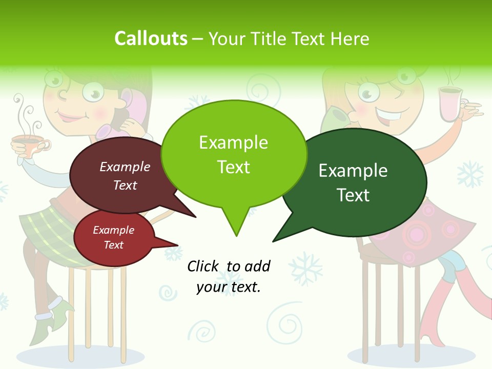 Color Friendly Love PowerPoint Template