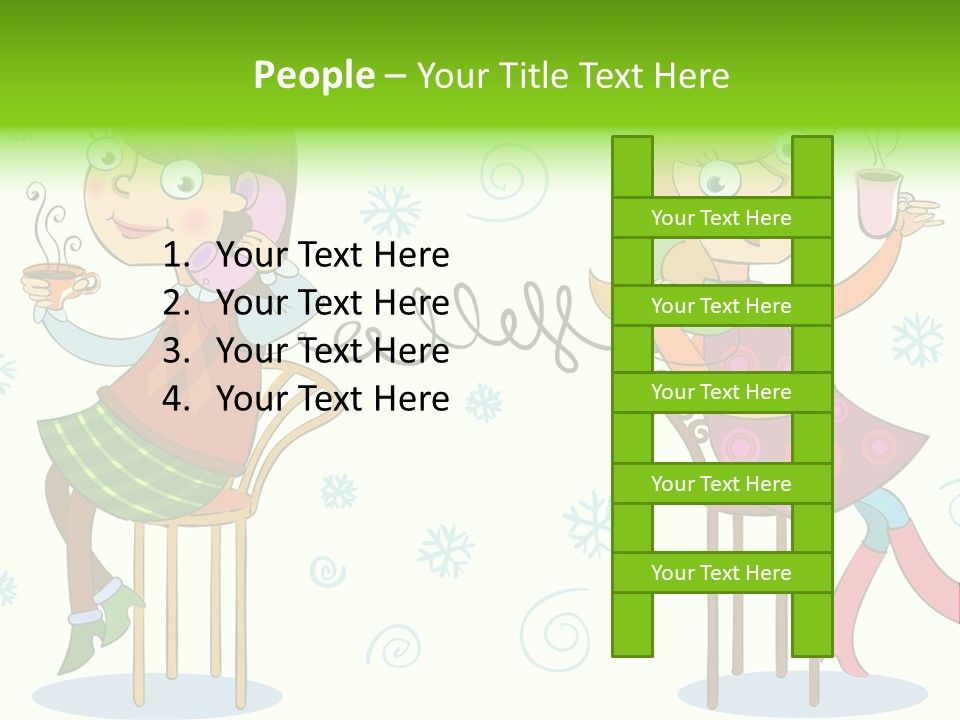 Color Friendly Love PowerPoint Template