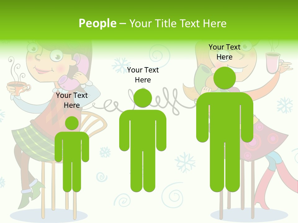 Color Friendly Love PowerPoint Template