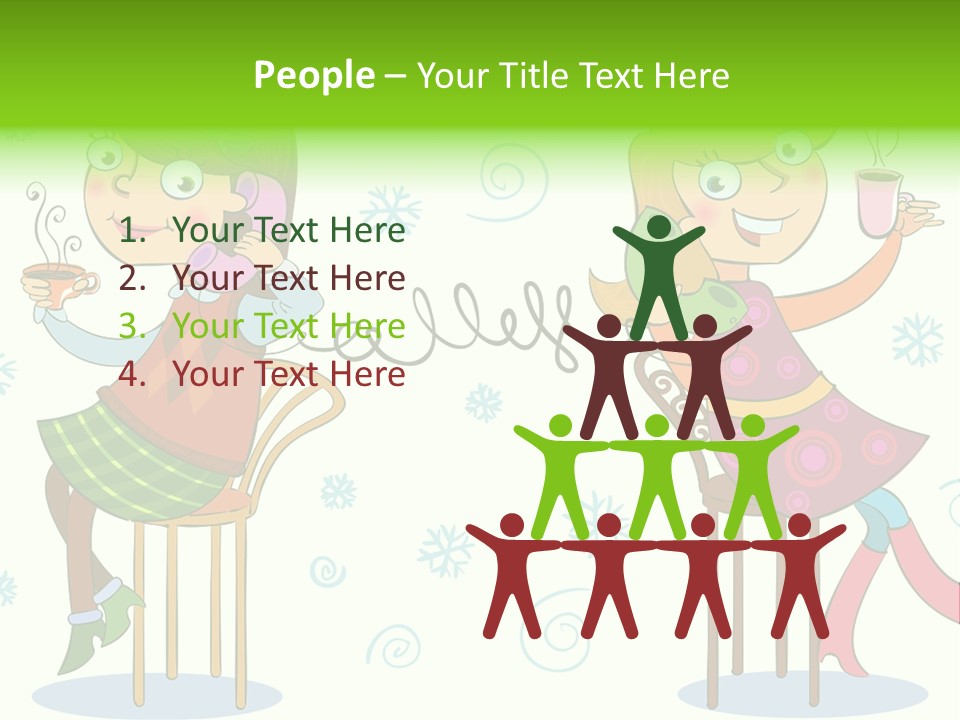 Color Friendly Love PowerPoint Template