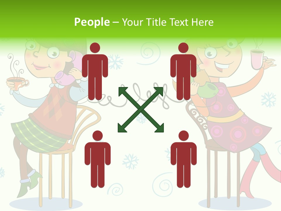 Color Friendly Love PowerPoint Template