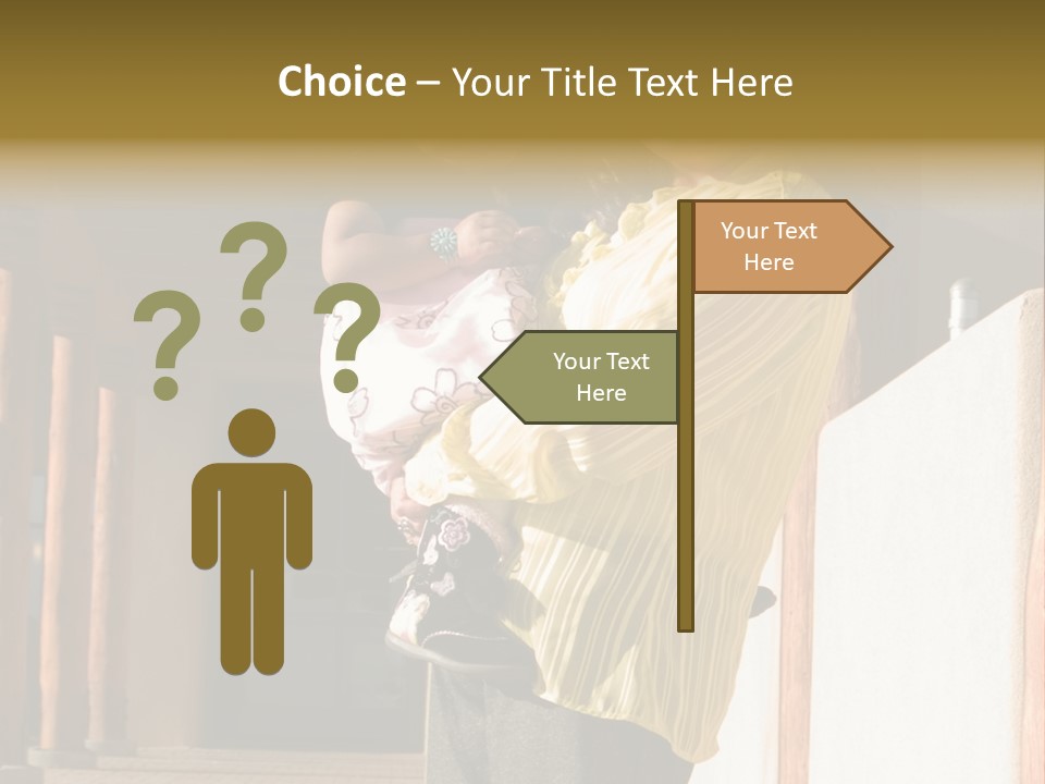 Toddler Complex Mother PowerPoint Template