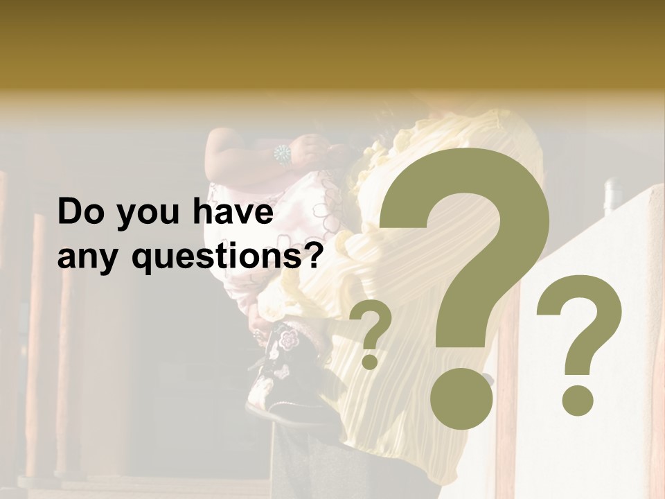 Toddler Complex Mother PowerPoint Template