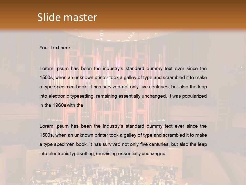 Chairs Musical Music PowerPoint Template