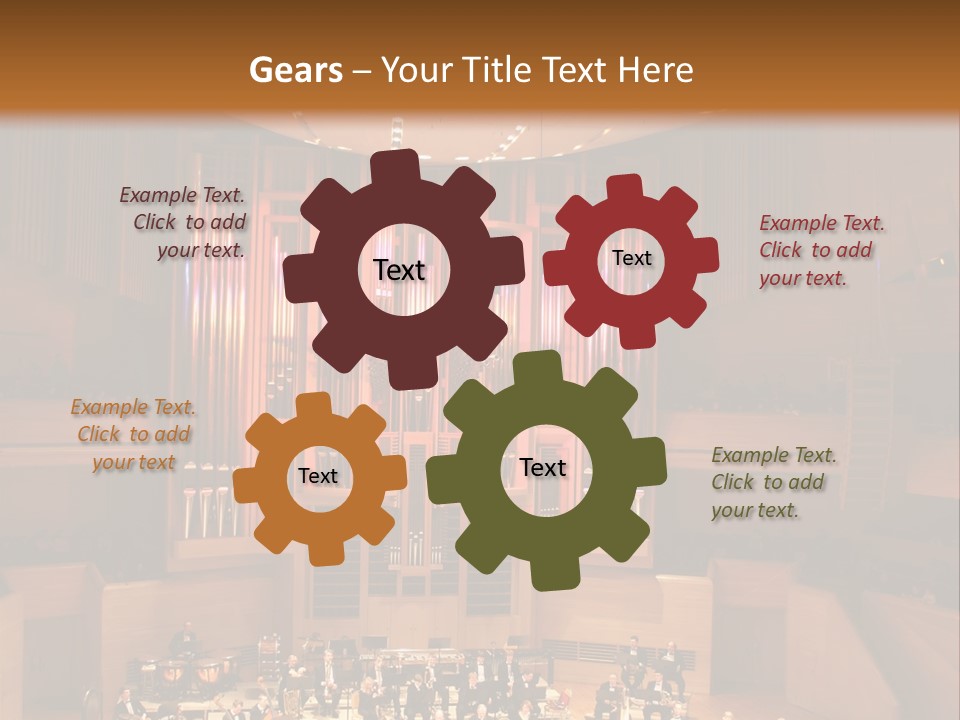 Chairs Musical Music PowerPoint Template