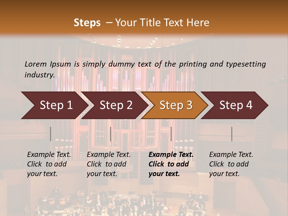 Chairs Musical Music PowerPoint Template