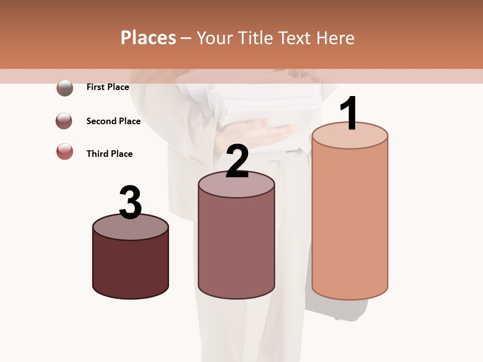Bag Deadline Worker PowerPoint Template