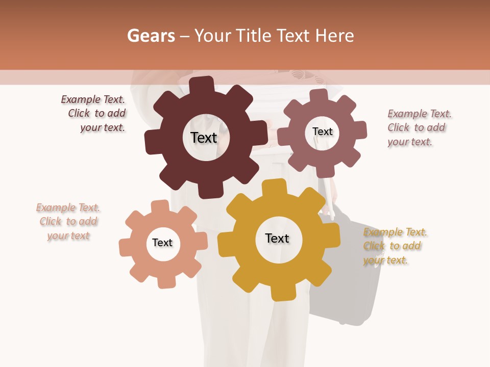 Bag Deadline Worker PowerPoint Template