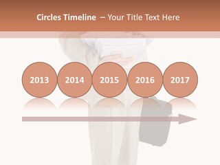 Bag Deadline Worker PowerPoint Template