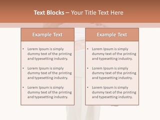 Bag Deadline Worker PowerPoint Template