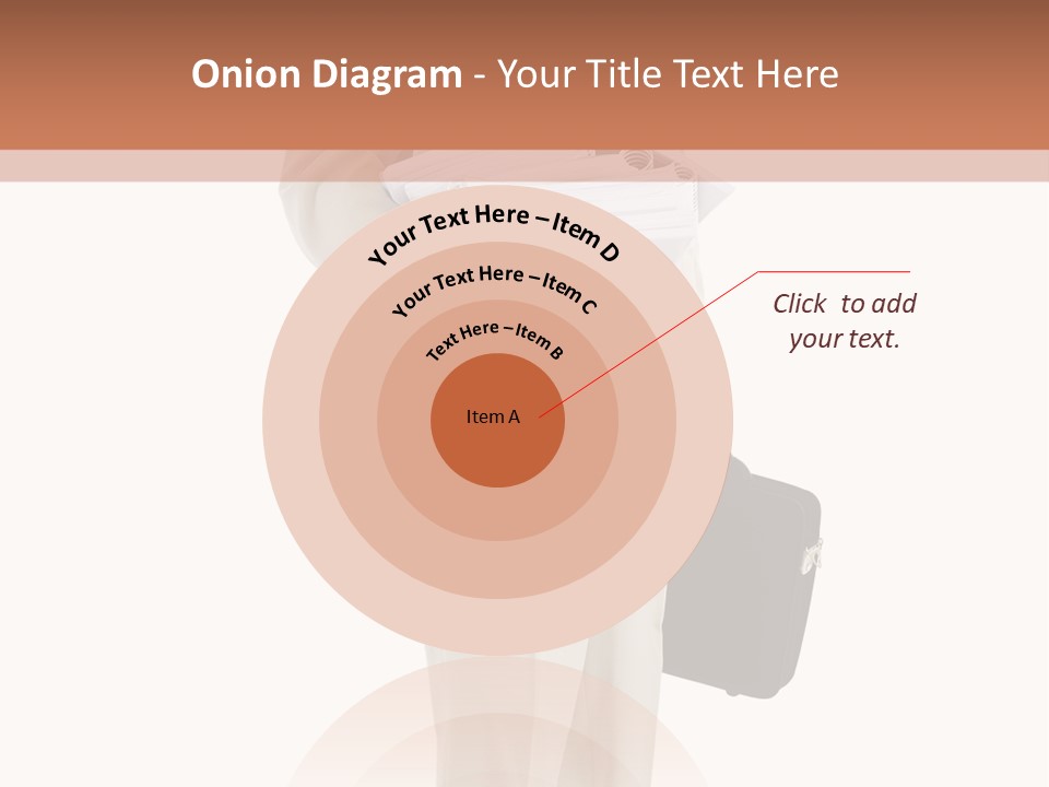 Bag Deadline Worker PowerPoint Template