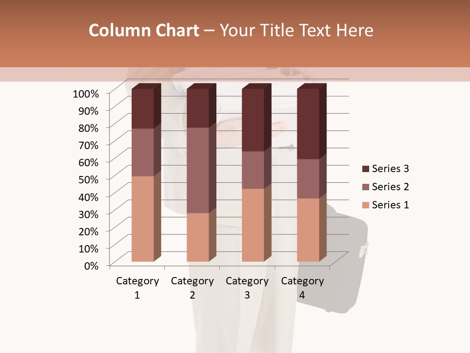 Bag Deadline Worker PowerPoint Template