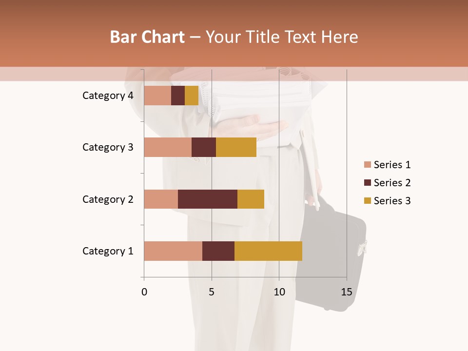 Bag Deadline Worker PowerPoint Template