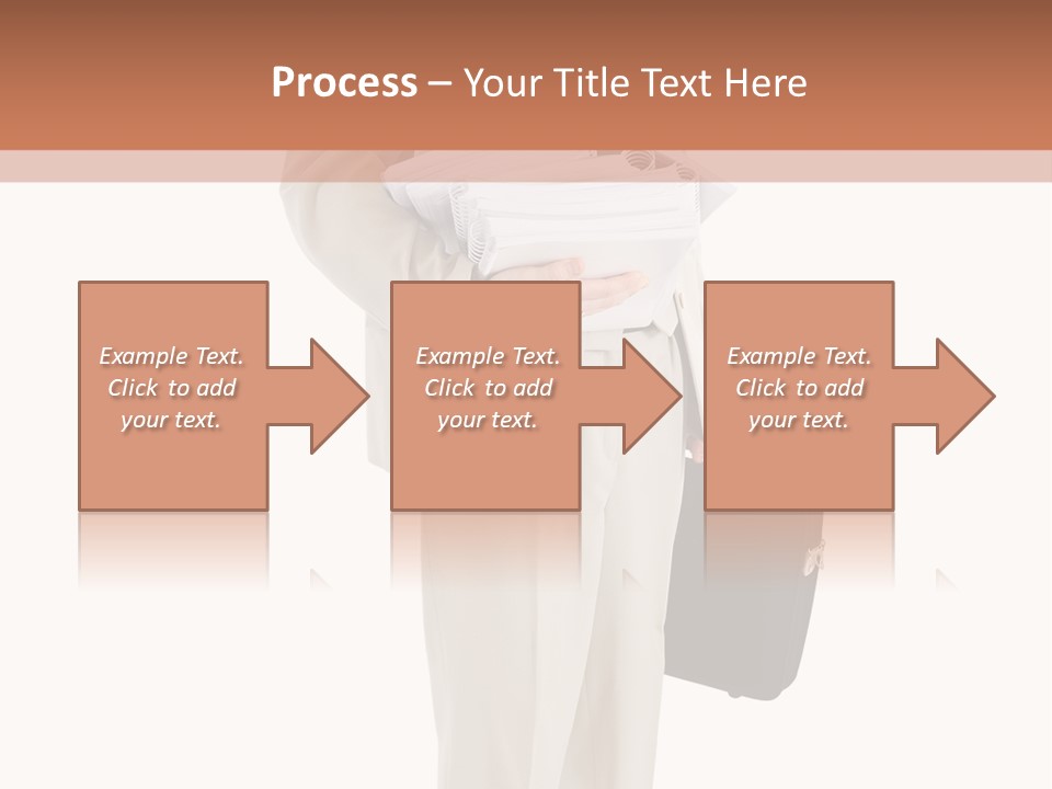 Bag Deadline Worker PowerPoint Template