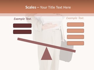 Bag Deadline Worker PowerPoint Template