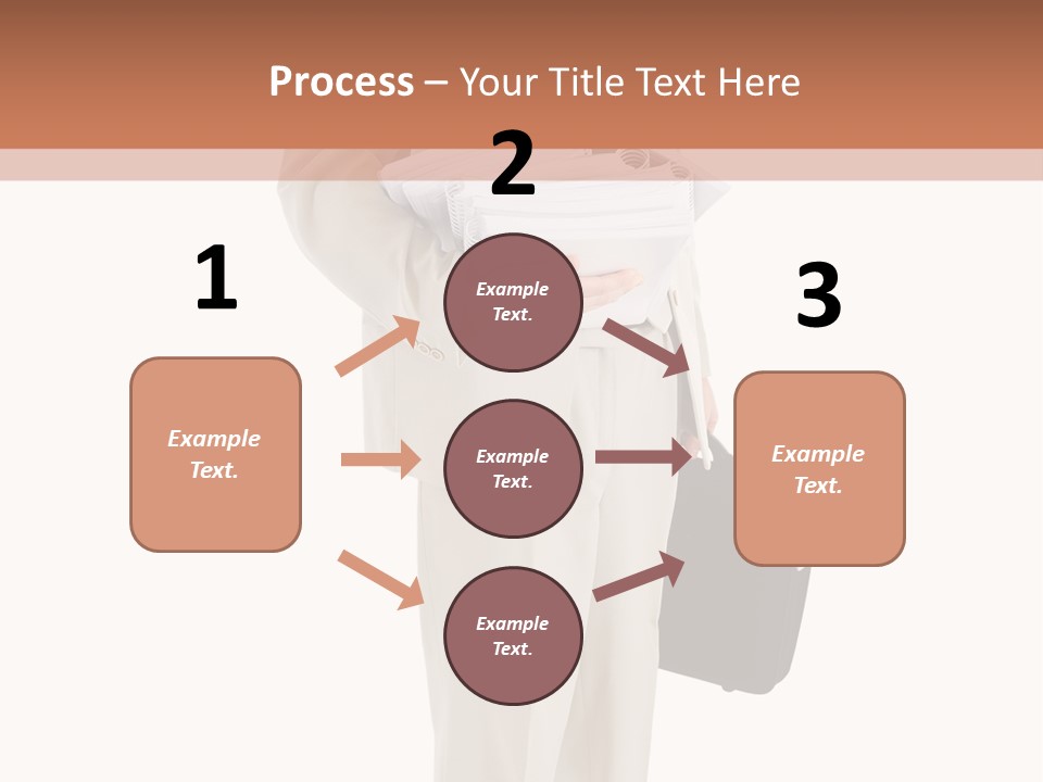 Bag Deadline Worker PowerPoint Template