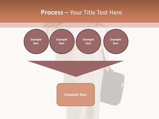 Bag Deadline Worker PowerPoint Template