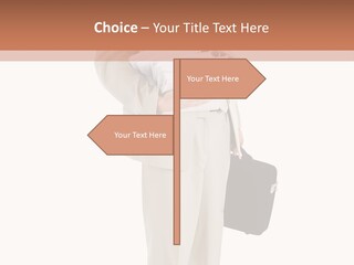 Bag Deadline Worker PowerPoint Template