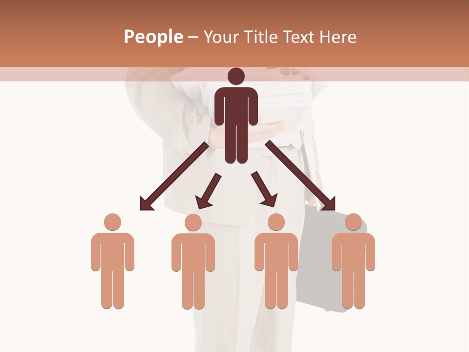 Bag Deadline Worker PowerPoint Template