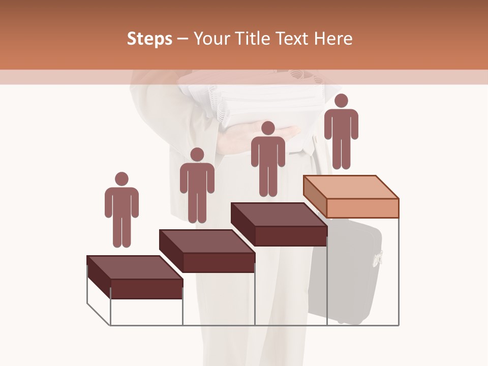 Bag Deadline Worker PowerPoint Template