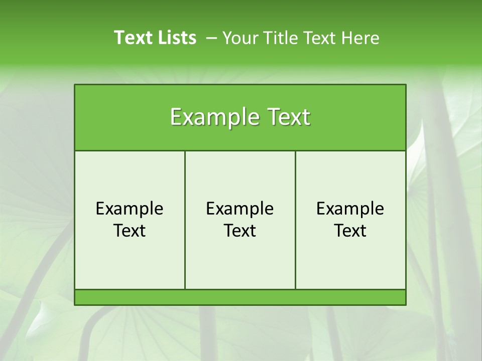 Background Waterlily Nelumbo_Nucifera PowerPoint Template