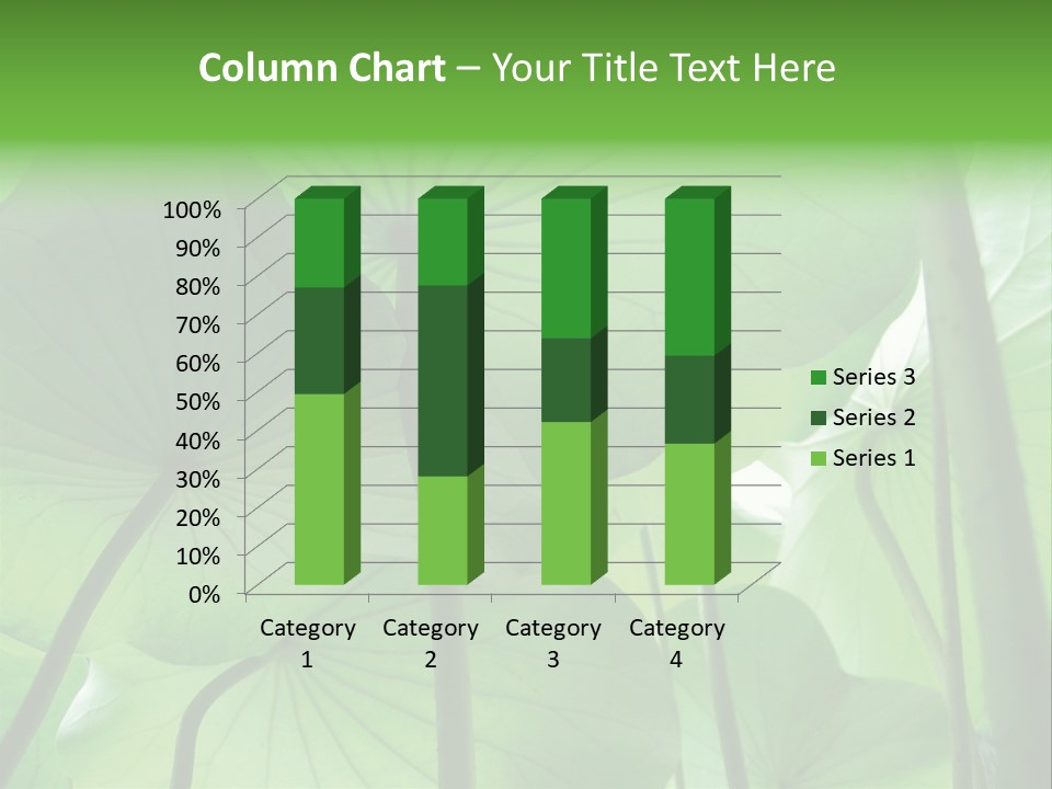 Background Waterlily Nelumbo_Nucifera PowerPoint Template