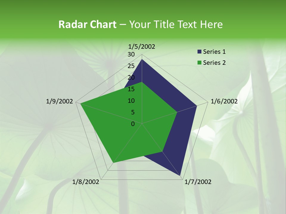 Background Waterlily Nelumbo_Nucifera PowerPoint Template