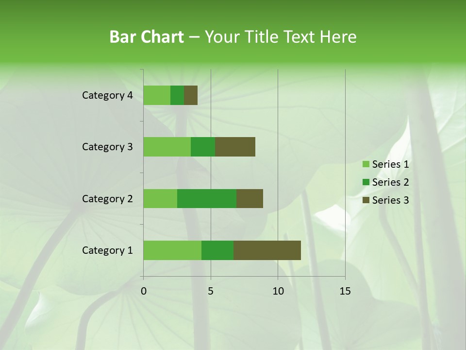 Background Waterlily Nelumbo_Nucifera PowerPoint Template