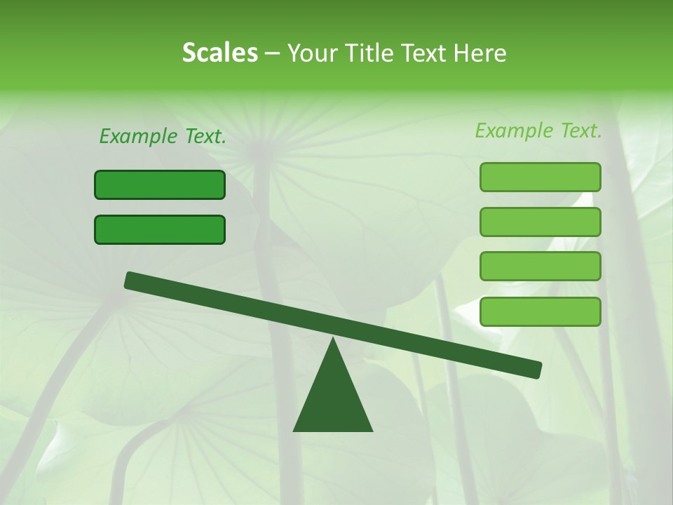 Background Waterlily Nelumbo_Nucifera PowerPoint Template