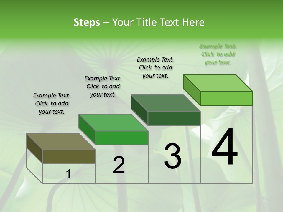 Background Waterlily Nelumbo_Nucifera PowerPoint Template