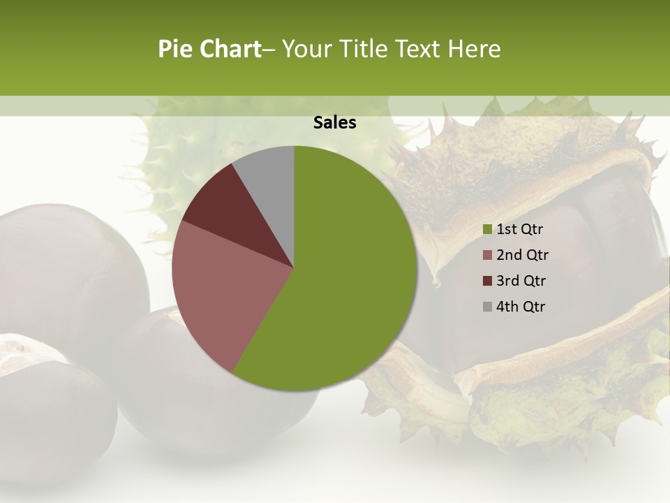 Background Brown Prickle PowerPoint Template