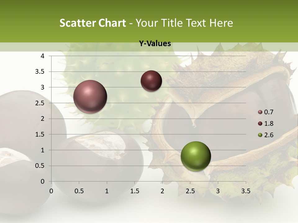 Background Brown Prickle PowerPoint Template