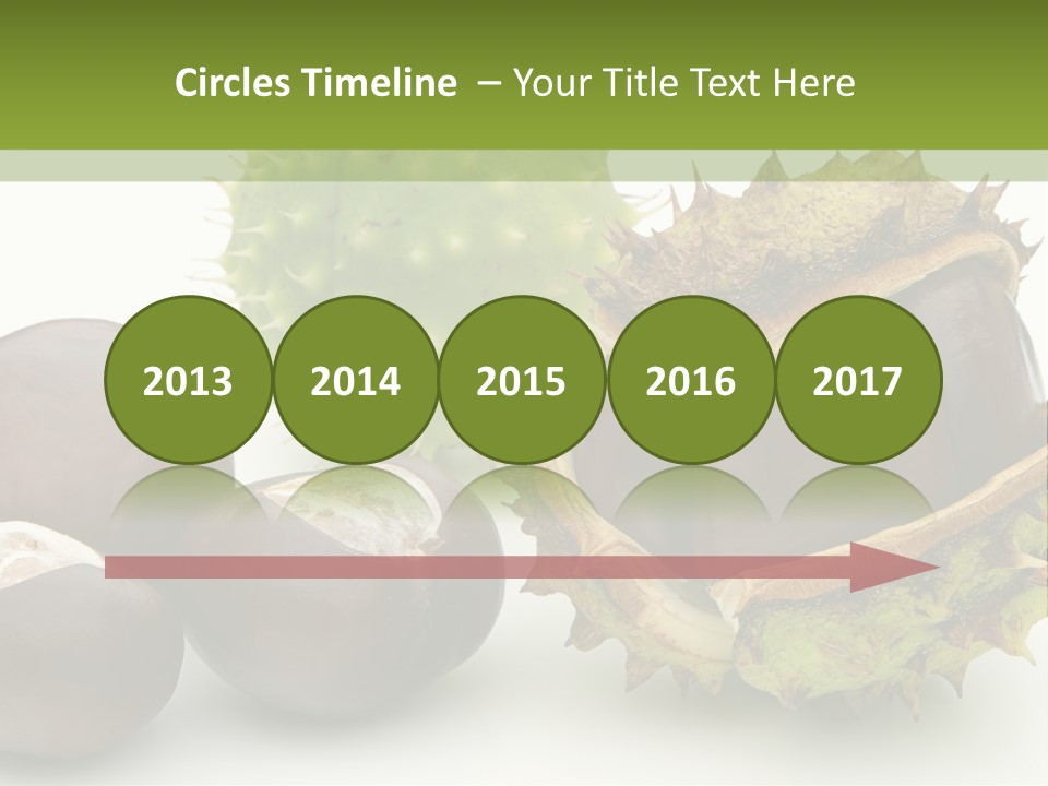 Background Brown Prickle PowerPoint Template