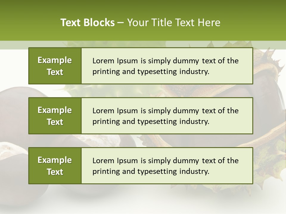 Background Brown Prickle PowerPoint Template