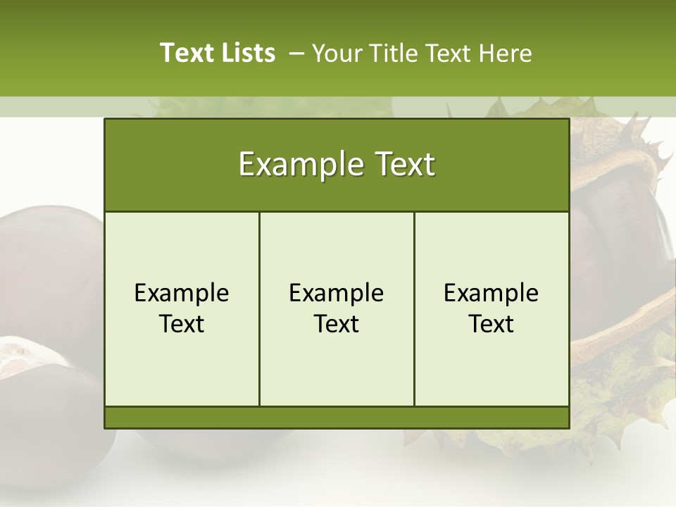 Background Brown Prickle PowerPoint Template