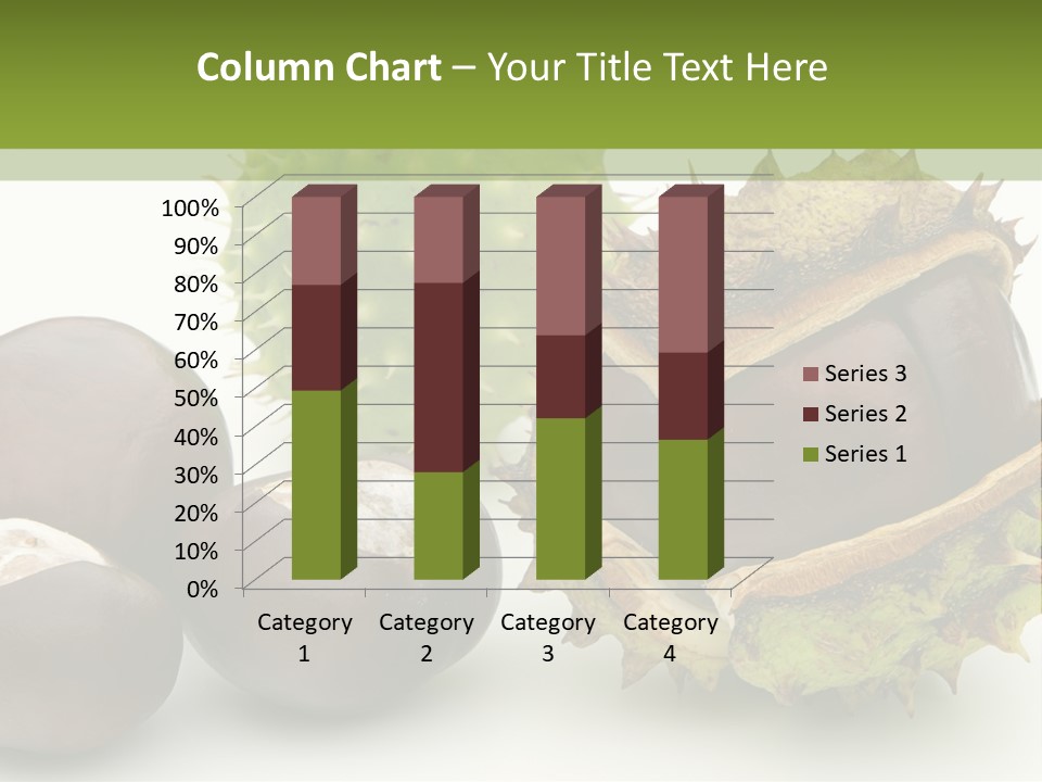 Background Brown Prickle PowerPoint Template